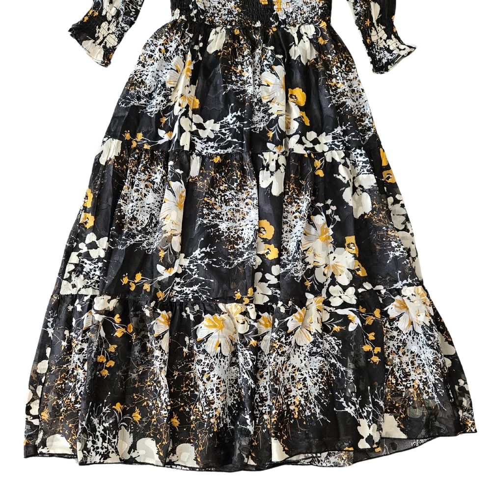 Baltic Born Fabian Jacquard Midi Dress - Picture 4 of 10